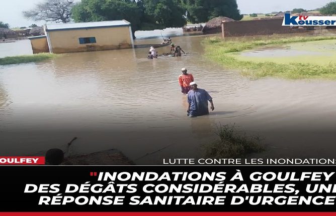 Inondations à Goulfey, Extrême-Nord Cameroun