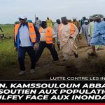 L&rsquo;honorable Kamssouloum Abba Kabir en suotient aux populations