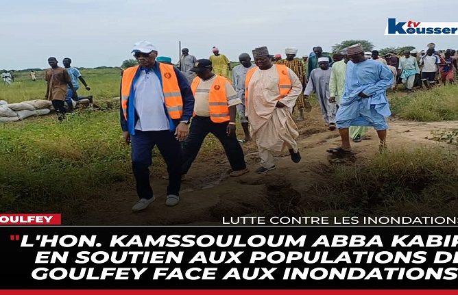 L&rsquo;honorable Kamssouloum Abba Kabir en suotient aux populations
